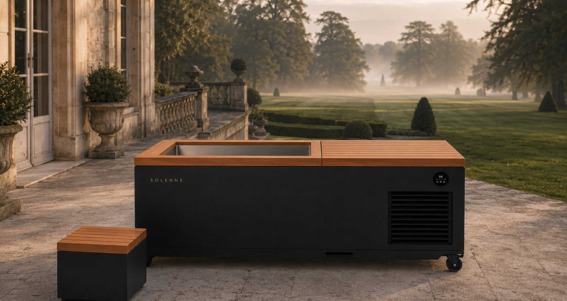 SOLENNE Privé cold immersion system at a private estate