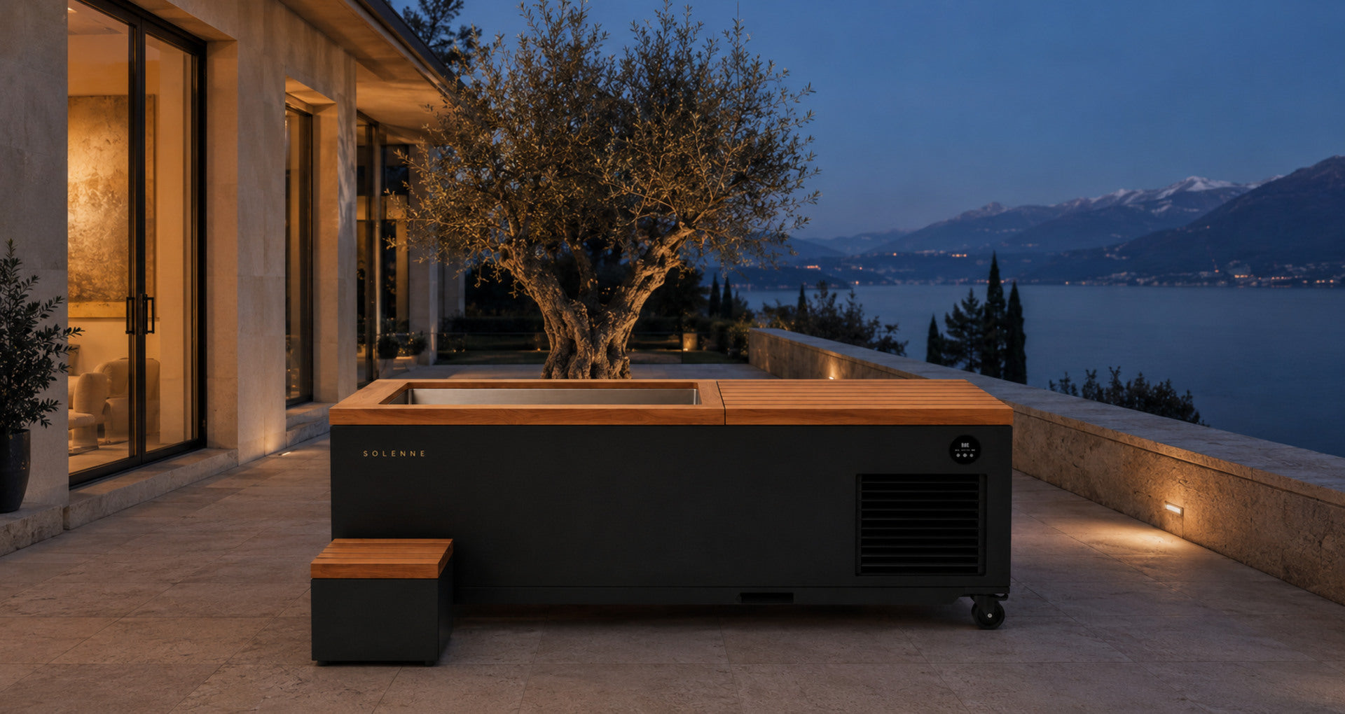 SOLENNE Privé cold immersion system at a private estate
