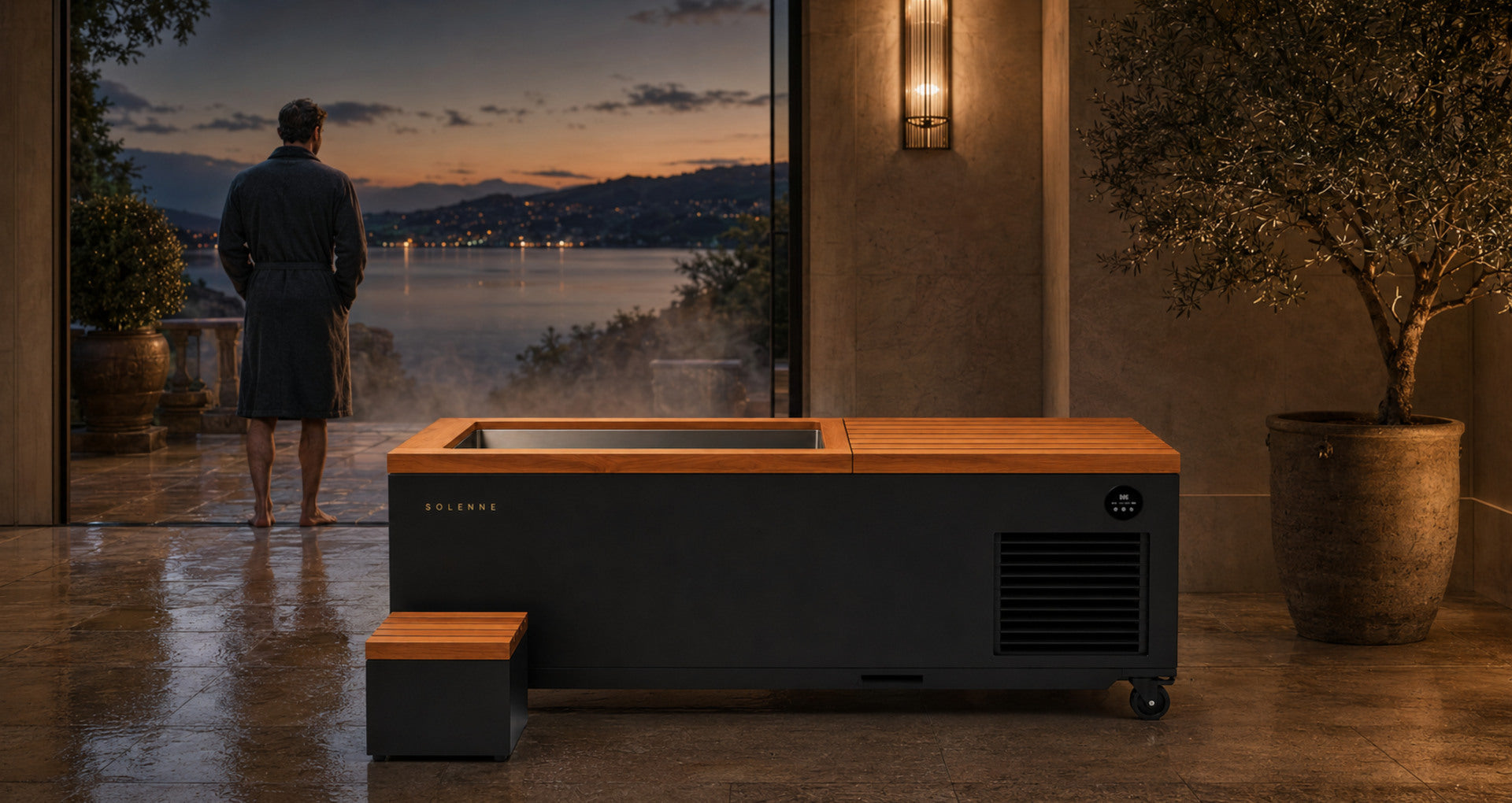 SOLENNE Privé cold immersion system at a private estate